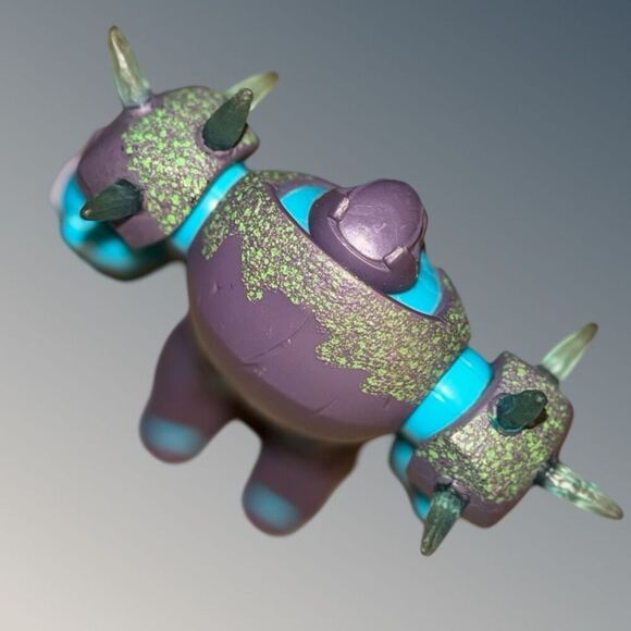 Articulating Playmates Ben 10 Shock Rock DNA Energy Alien Action Figure 5” B21 - Picture 4 of 7